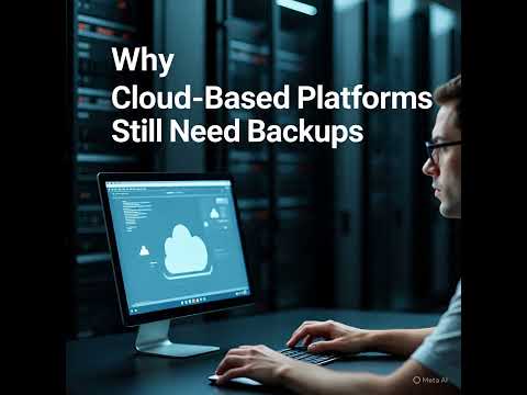 Podcast Show-Why Cloud-Based Platforms Still Need Backups
