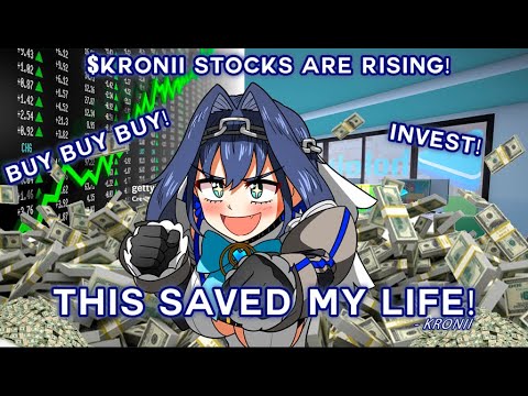 Kronii talks about her new COIN $KRONII and EXPLAINS IT!