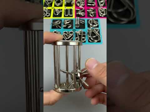 How to take the thorn ball out of the cage ? #puzzle #brainteaser #shorts
