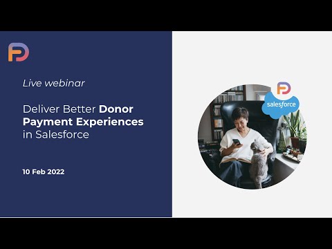 Webinar: Deliver Better Donor Payment Experiences in Salesforce