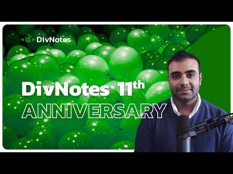 DivNotes 11th Anniversary