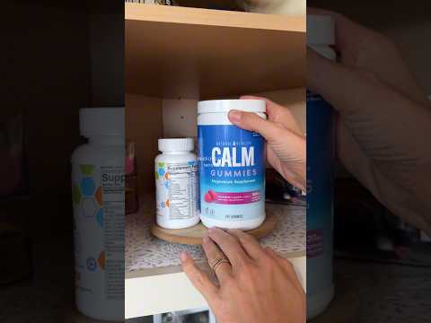 the declutter feeling 💪🏼 #clean #medicine #organize #organization #cleangirl #vitamins #declutter