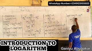 Introduction to Logarithms | Definition, Basic Rules, and Applications