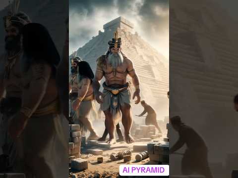 AI pyramid Videos 😳😳 #facts #pyramidconstruction #history #egyptianarchitecture