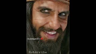 khalibali-ranveer singh status #padmavat #ranveersingh #deepikapadukaon #bishty #shorts