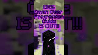 My 2025 New Eman Gear Progression Guide is OUT!! #minecraft #hypixel #hypixelskyblock #skyblock