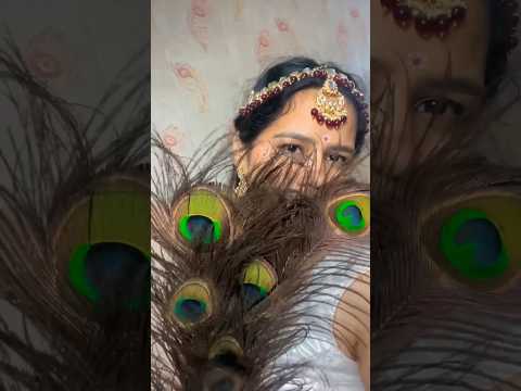 Radharani look🌸 #janmashtami #krishnalove #radharani #radhakrishna #shortvideo