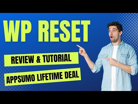 WP Reset Review & Tutorial - How To Use WP Reset Team Plan Lifetime Deal