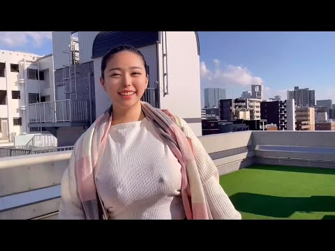 【ノーブラ散歩Iカップ】お正月初日からノーブラでウロウロしていたら…