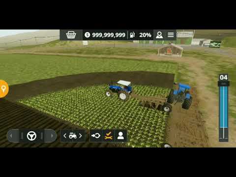 Fs20 mods NewHolland test plow speed 60kph full power (Race)