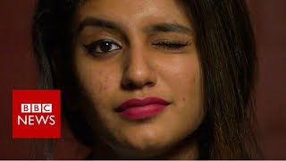 Priya Varrier: The actress whose wink stopped India - BBC News