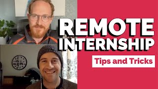 Remote Coding Internships - Tips and Tricks