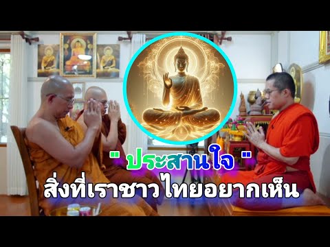 ประสานใจพระมหาอุเทนพระมหาสมบูรณ์ สามัคคีธรรม ร่วมกันปกป้องพระพุทธศาสนา