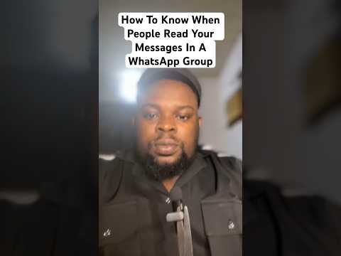 How To Know When People Read Your Messages In A WhatsApp Group