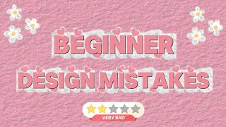 Why Beginner Designer Designs Look Messy | Beginner graphic design mistakes