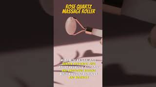 MASSAGE ROLLER? - Tiktok #short #shorts #crystals #rosequartz