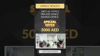 Virtual Office Spaces in Dubai: The Best Office Solution for Startups | Starting from 5000AED #dubai