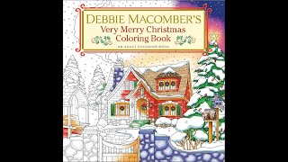 Flip Through Debbie Macomber's Very Merry Christmas Coloring Book