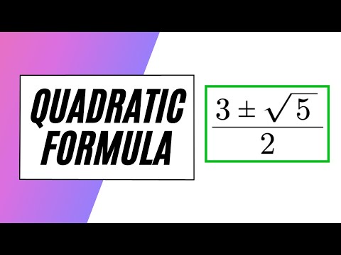 Use the GED Quadratic Formula!