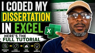 I Coded My Dissertation in Excel — Here's the Full Tutorial 