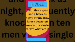 RIDDLE||Factful_Quiz #generalknowledge #quiz #funquizs #learningfun #riddles #brainyquizzes #quizzes