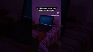 26 /100 days of becoming a skilled web developer #webdev #coding #webdevelopment #100DaysOfCode