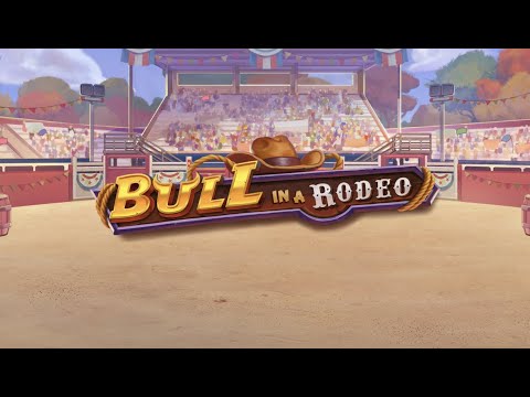 ⚡️ First Spins on Bull in a Rodeo ⚡️ Play'n Go ⚡️ Slot Preview