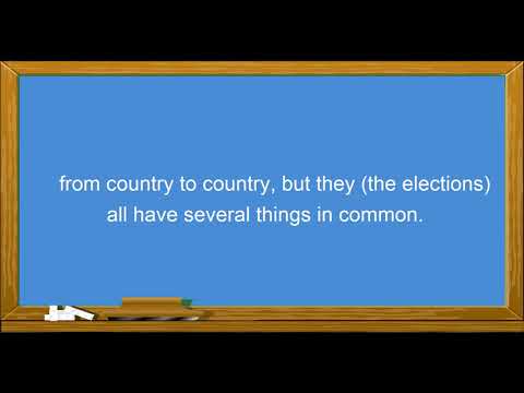 English For Economists Podcast 8 Elections