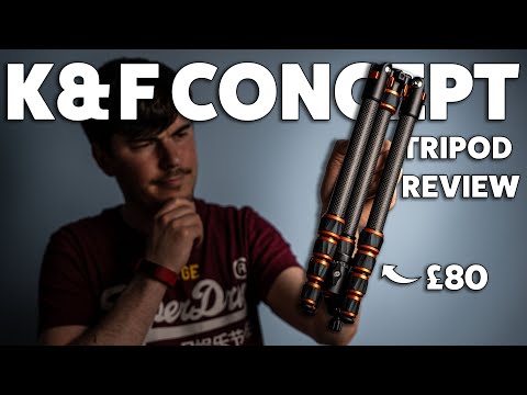 EXCELLENT Budget Tripod! | K&F Concept BA225 61” Carbon Fiber Tripod Review