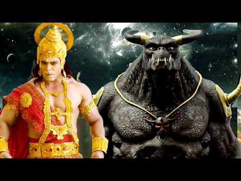 कैसे करेंगे महाबली हनुमान रावण के भेजे हुए भयानक राक्षस का वध || #hanuman