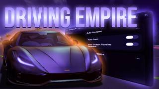 Driving Empire Script Gui - *NO KEY* (Auto Rob, Auto Job, Car Mods, Auto Race) 2026