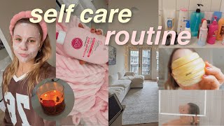 SELF CARE RESET ROUTINE | Everything Shower, Self Care Rituals & Solo Movie Night
