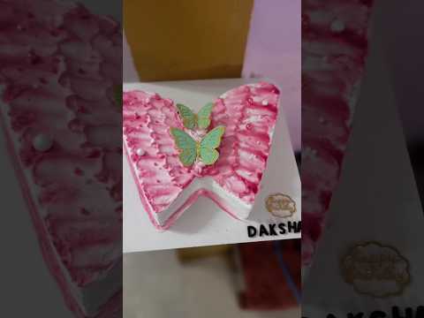 2kg #butterflycake #vanstrowcake for my sweet kunji