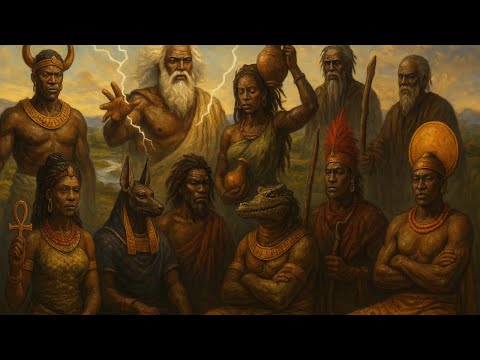 10 Most Powerful Gods in Africa | Divine Forces That Ruled the Skies, Earth & Underworld