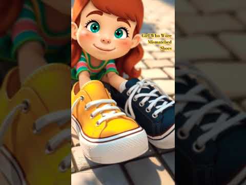 Girl Who Wore Mismatched Shoes✨#lifelessons, #motivation,#wisdomofstories,#shorts,#shortsviral