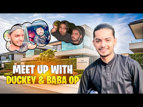 I meet ducky bhai &baba op 😍 || Pakistani biggest YouTubers🫨