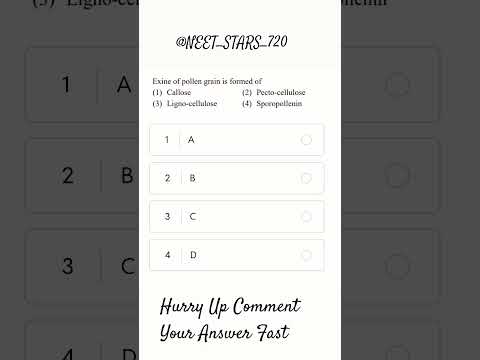 Neet 2025 Biology Most Important Question #motivation #success #doctor #neet #biology #ncert #shorts