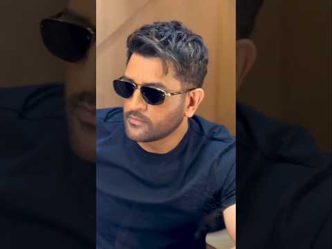 ms dhoni new look 💥❤️😘 #msdhoni #newlook #mahi #criket #csk #teamindia #trendingshorts #thala #dhoni