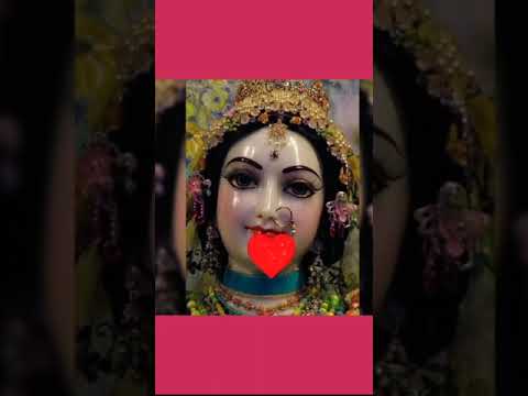 Aapni thakurani Shri radhika rani #Radharani #Vrindavan  #shorts Credits: Drishti Agarwal mata ji