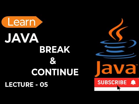 Break and Continue in Java | Simple & Detailed Explanation with Examples #java #javatutorial