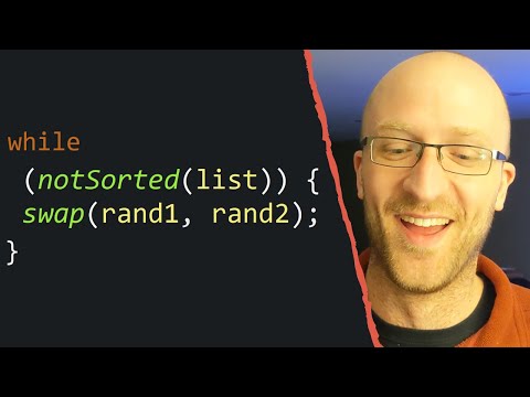 How Slow is This Awful Sorting Algorithm?