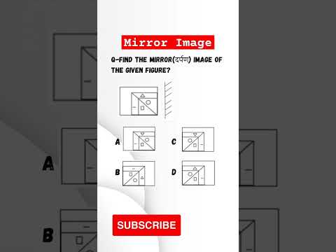 Mirror image | hidden Figure reasoing | mirror and water image  reasoing #sscgd #uppolice #shorts