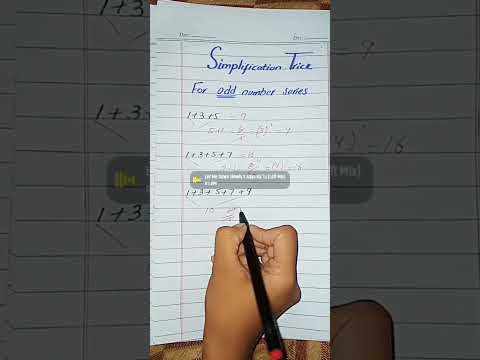 Simple odd series#maths#viral#ytshorts#trending#viralshorts