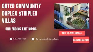 #hyderabadrealestate #gatedcommunityvillas #kadthal #apartmentsforsale #hyderabadrealestate #luxe