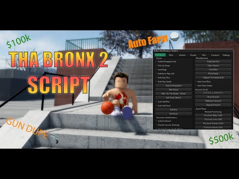 (New and Op) Tha Bronx 2 Script | Gun Dupe🔫 | Auto Farm 🍚 | Esp and aimbot | and More #thabronx2