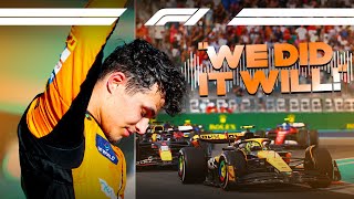 Lando Norris’ First F1 Win Through Team Radio | 2024 Miami Grand Prix