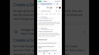 how to create gmail account 2023 #shortsfeed #shorts #howtocreategmail