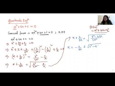 The basics of Quadratic Equation #maths #mathematics #class10 #concept