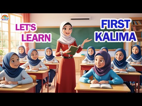First Kalima - Arabic Recitation | First Kalima Tayibah - First Pillar of Islam | islamic songs