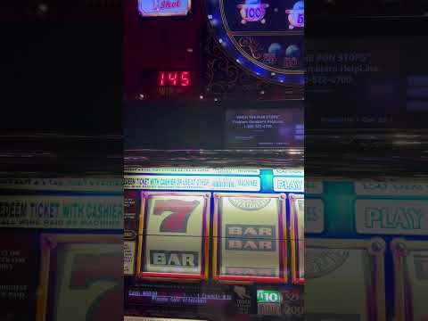 PINBALL first spin bonus #jackpothandpay $10denom $20bet #lasvegas $1450 #highlimitslots #pinball